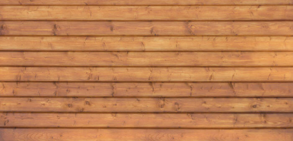 a picture of natural wood siding